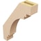 Ekena Millwork 3-inch W x 12-inch D x 16-inch H Pescadero Rough Cedar Woodgrain TimberThane Knee Brace, Primed BRCUR03X12X16PECRCPR - alternate 5
